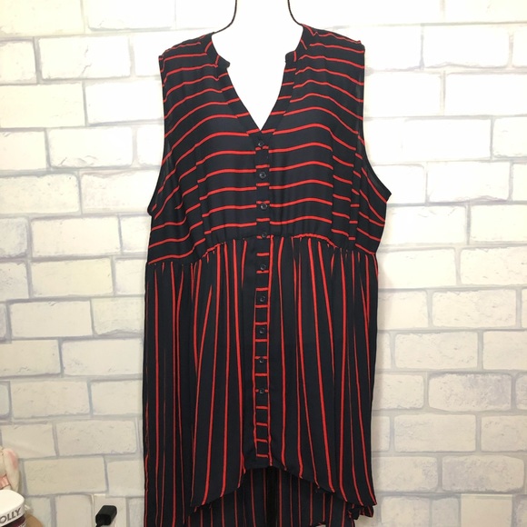 torrid Tops - Torrid striped tunic